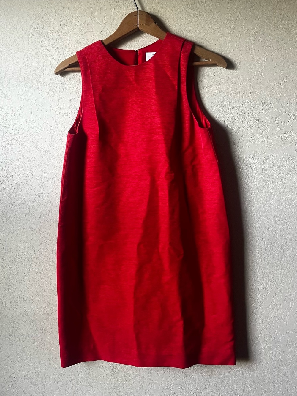 & Other Stories Sleeveless Red Mini Shift Dress